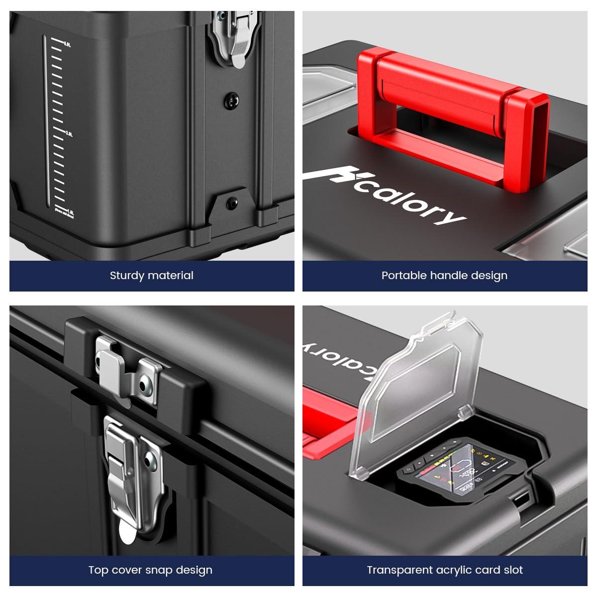 Audew Diesel Air Heater, 12V DC & 110V AC 8KW Horizontal All-In-One Portable Parking Heater with App Control, Altitude Modeand Automatic Start and Stop for RV Garage Camper Black 2025Upgraded, Black