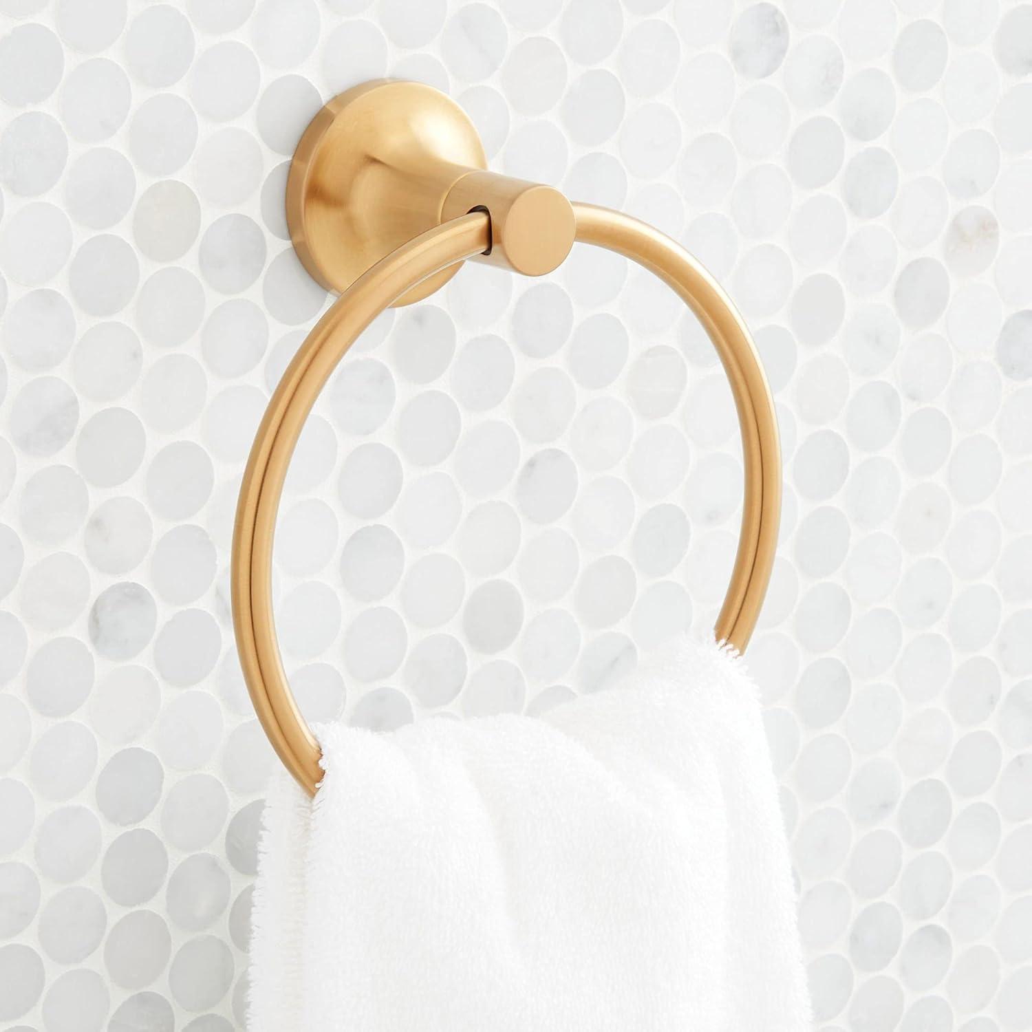 Lentz 6-1/2" Wall Mounted Towel Ring