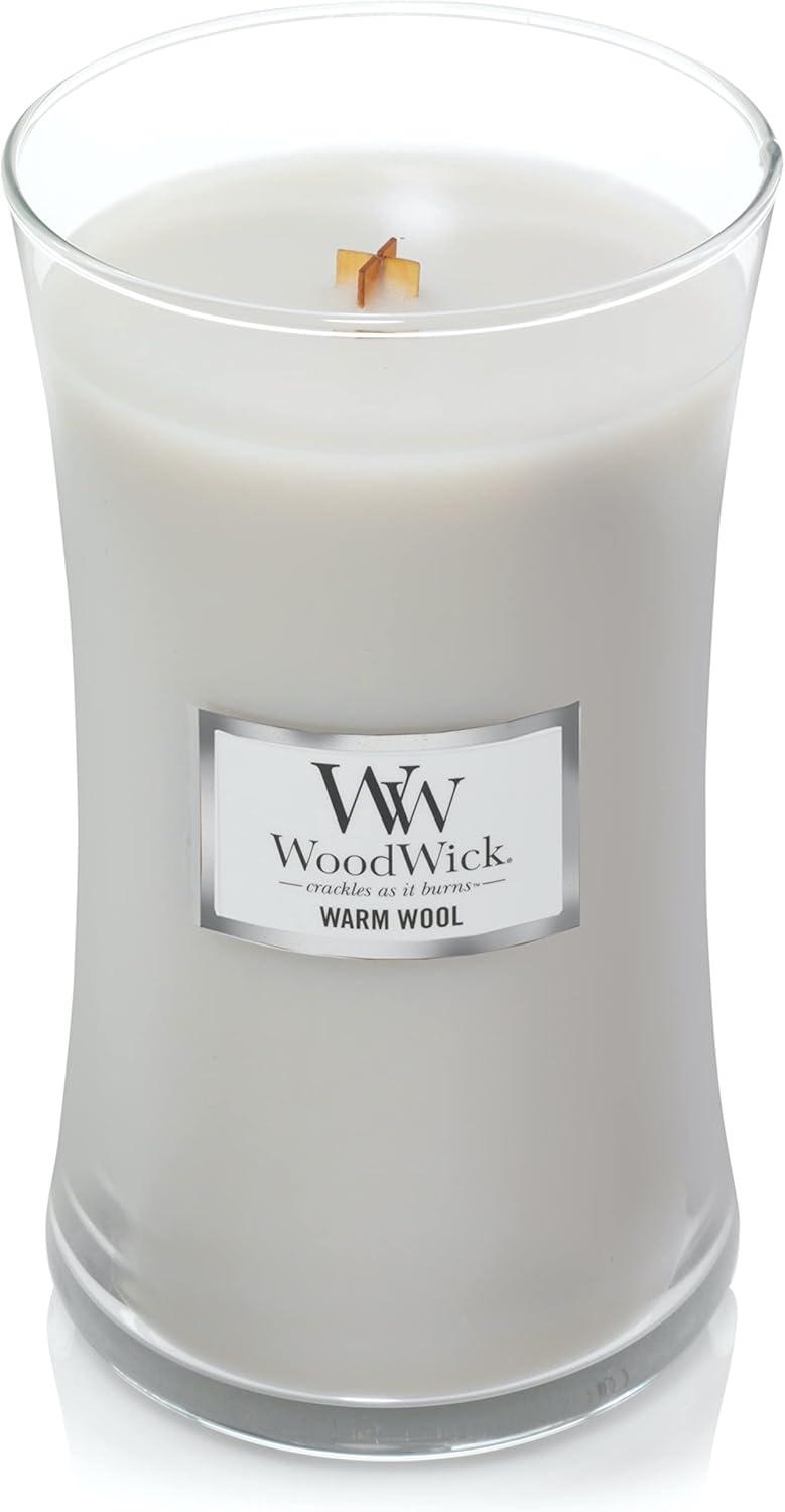 WoodWick - Large Crackling Candle - Warm Wool