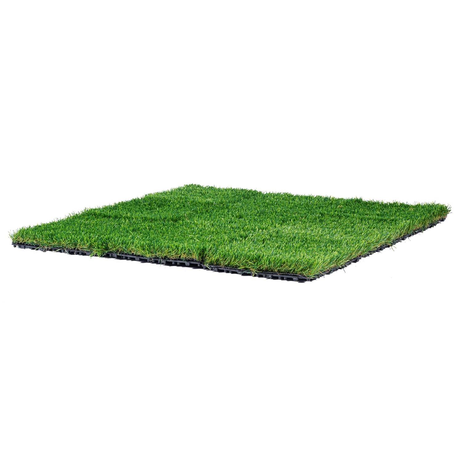 VEVOR 12" x 12" Artificial Grass Turf Panels (Set of 9)