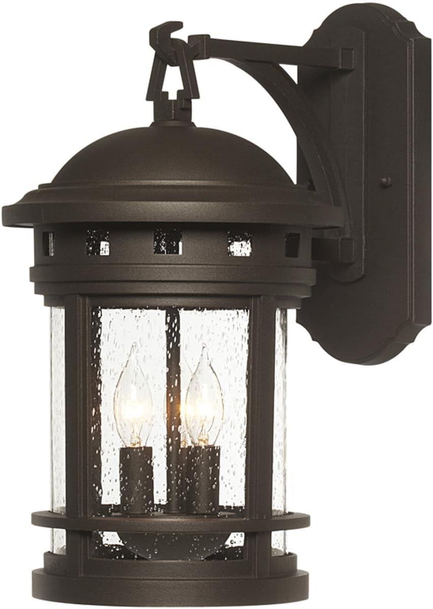 Oil-Rubbed Bronze Mission Style Outdoor Wall Lantern