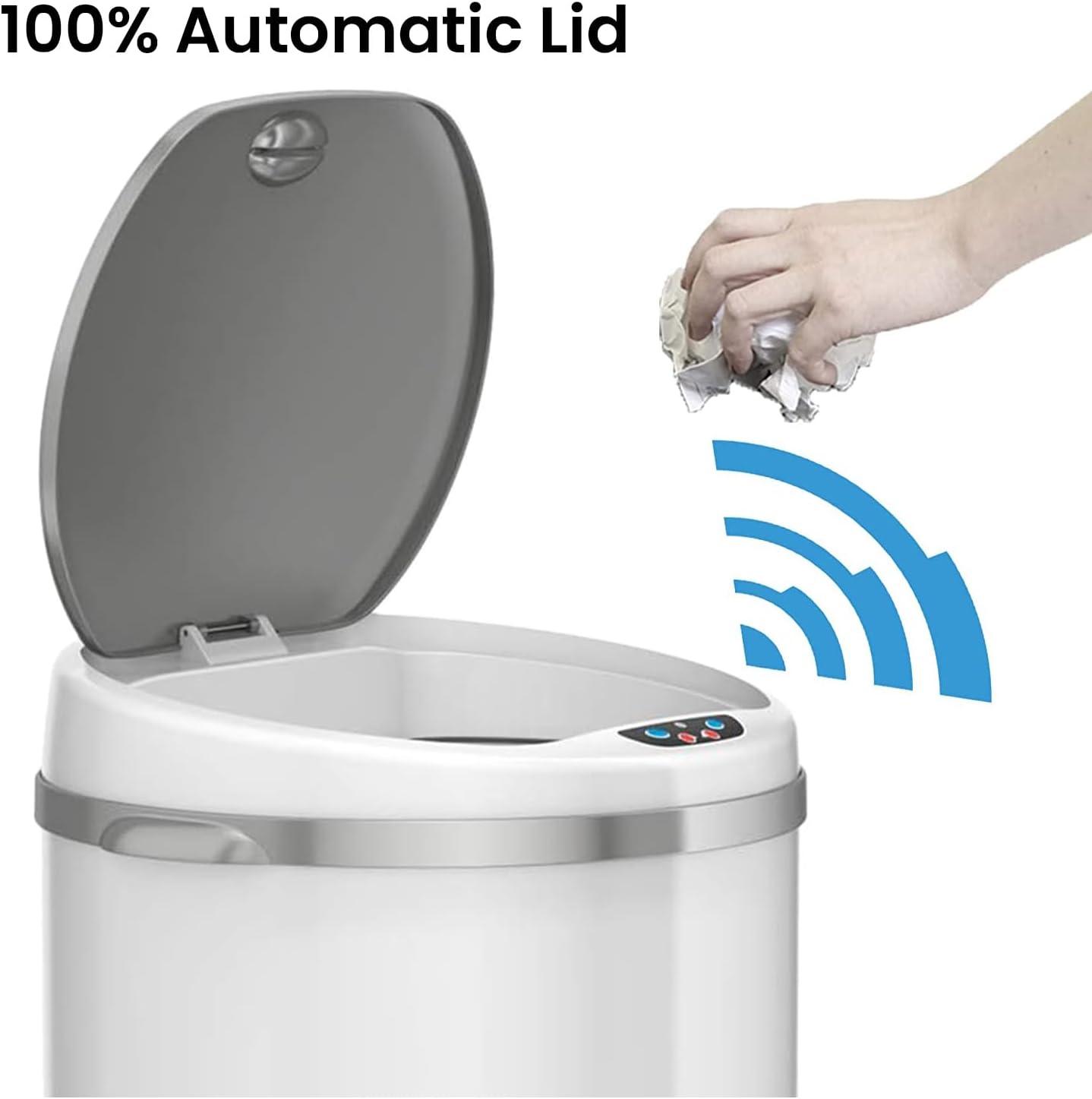 iTouchless Motion Sensor Trash Can