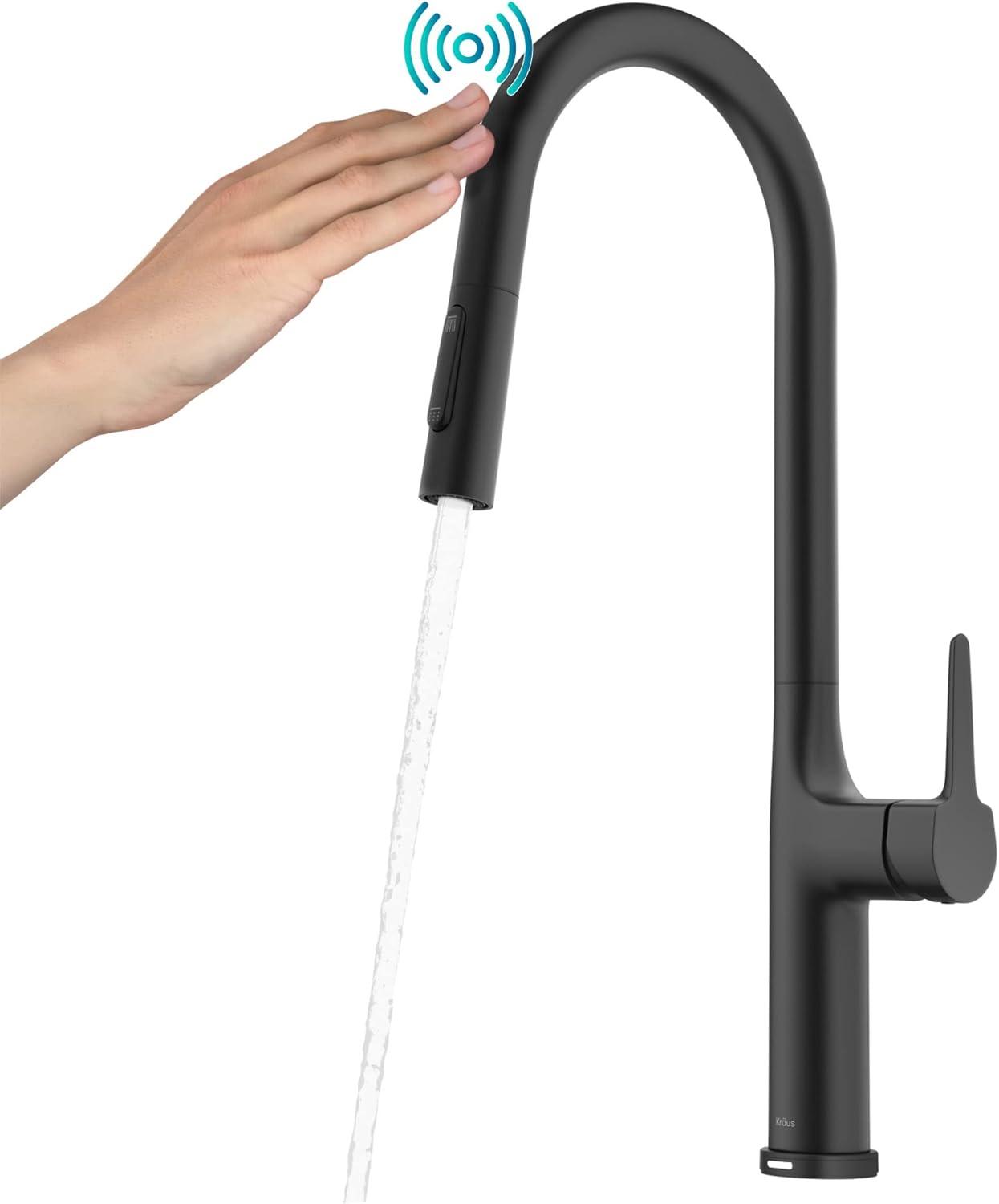Pull Down Touch Single Handle Kitchen Faucet