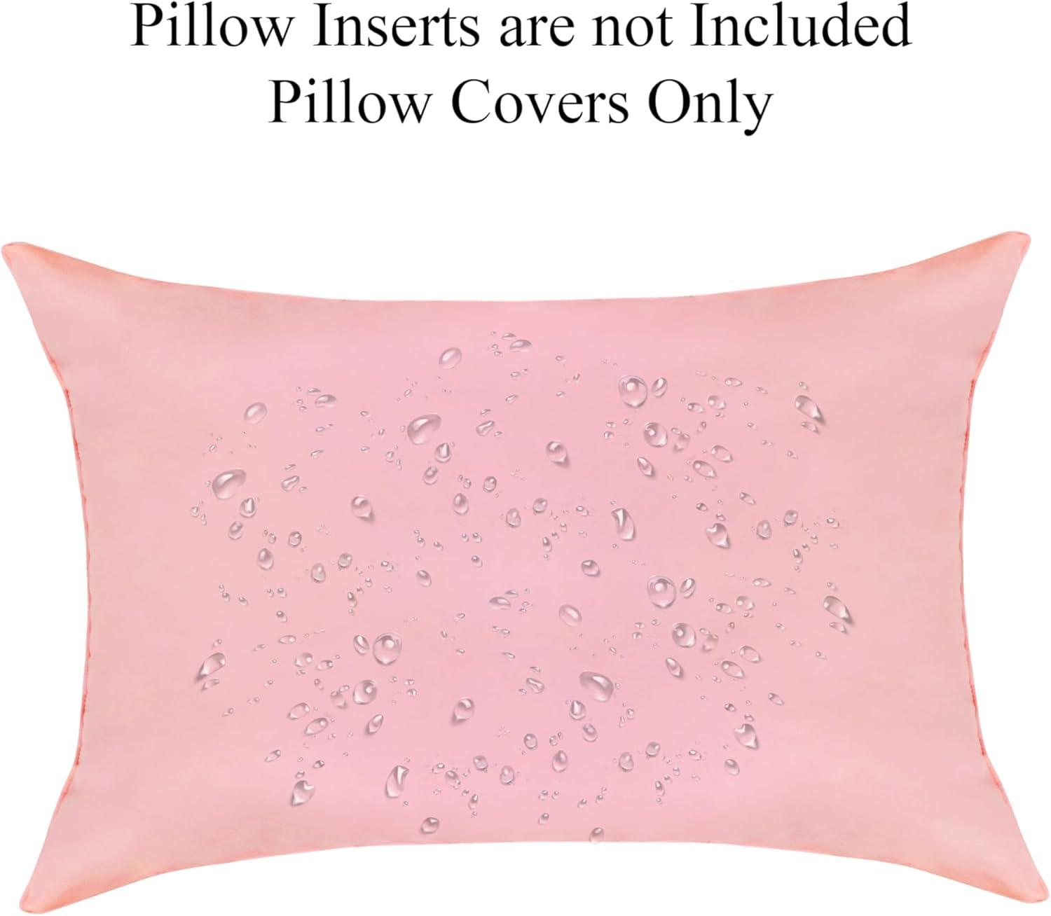 A1 Home Collections LLC Bedding Polyester Lumbar Indoor/Outdoor Pillow Cover (Set of 2)