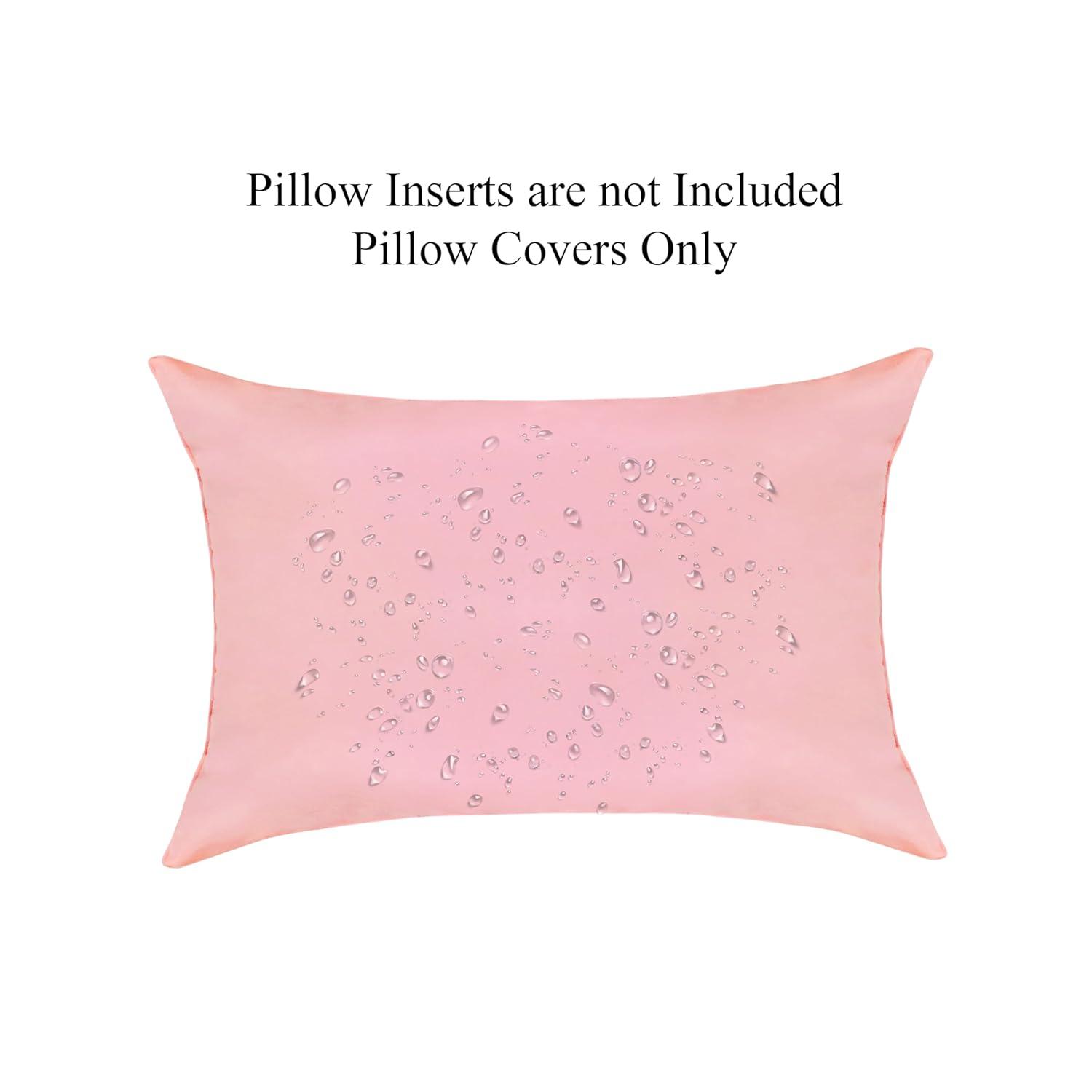 A1 Home Collections LLC Bedding Polyester Lumbar Indoor/Outdoor Pillow Cover (Set of 2)