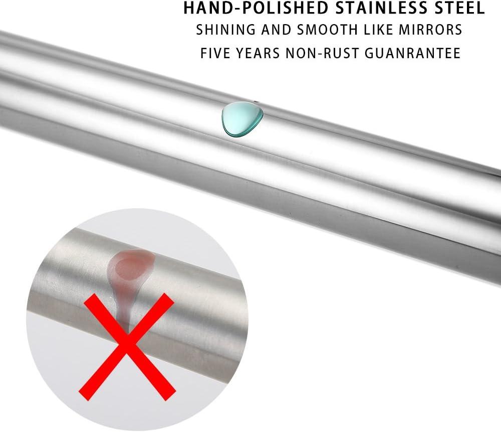 Adjustable Stainless Steel Tension Shower Curtain Rod