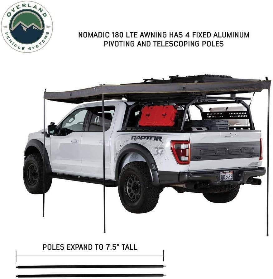 Overland Vehicle Systems 19609917 Nomadic Awning