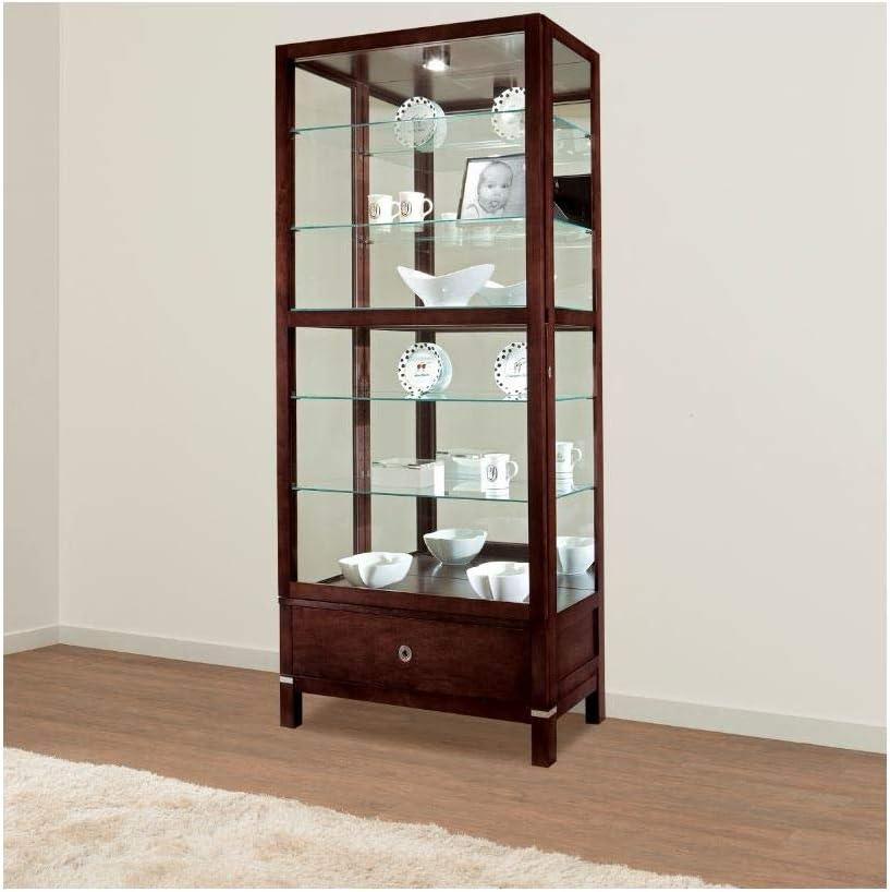 Howard Miller Williamson Curio Cabinet 680515 Espresso