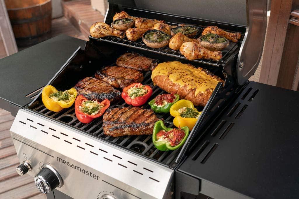 Megamaster 2 - Burner Freestanding Liquid Propane Gas Grill