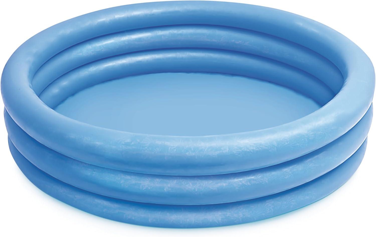 Intex Cryatsal Blue Inflatable Kiddie Pool 45" x 10"