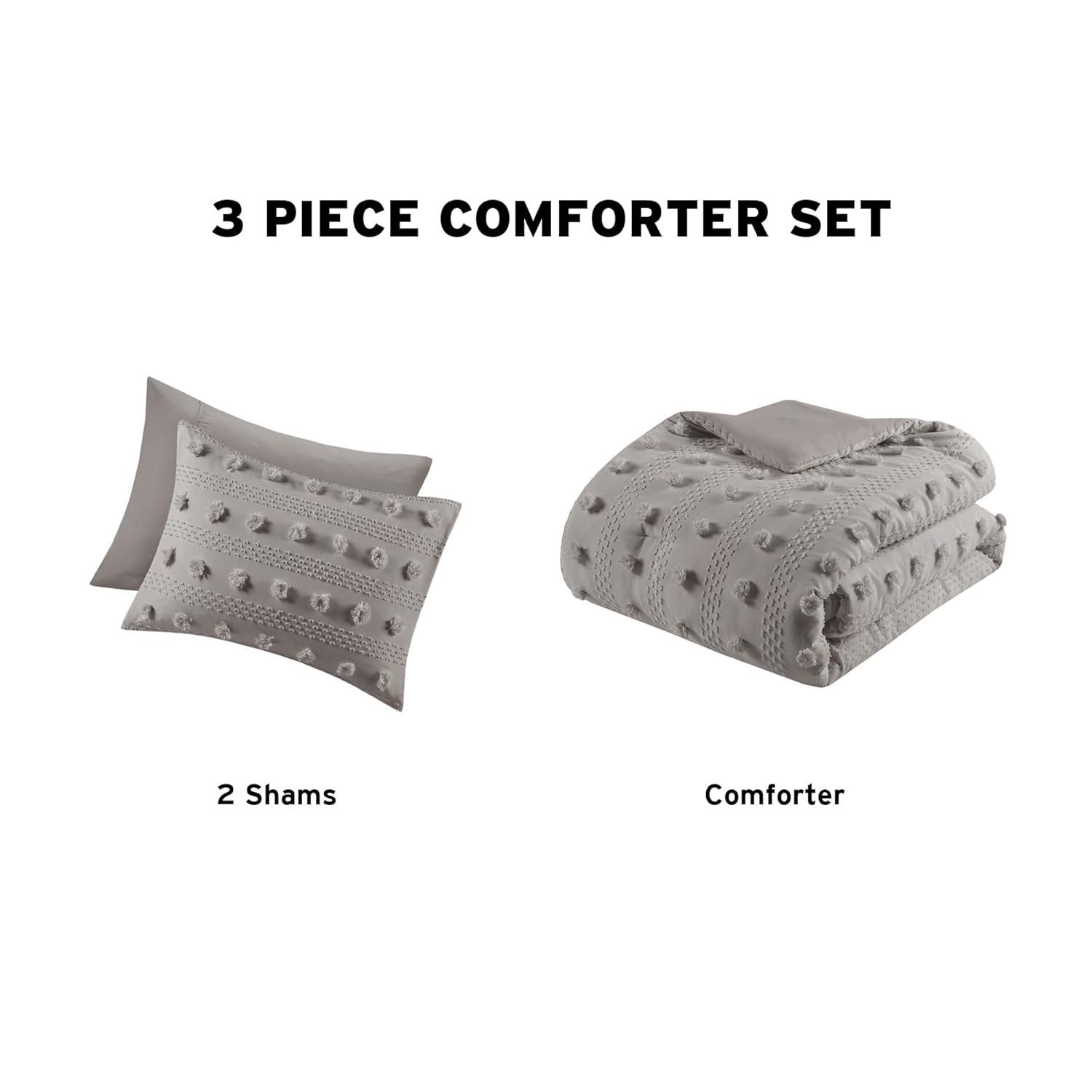 Clip Jacquard Comforter Set