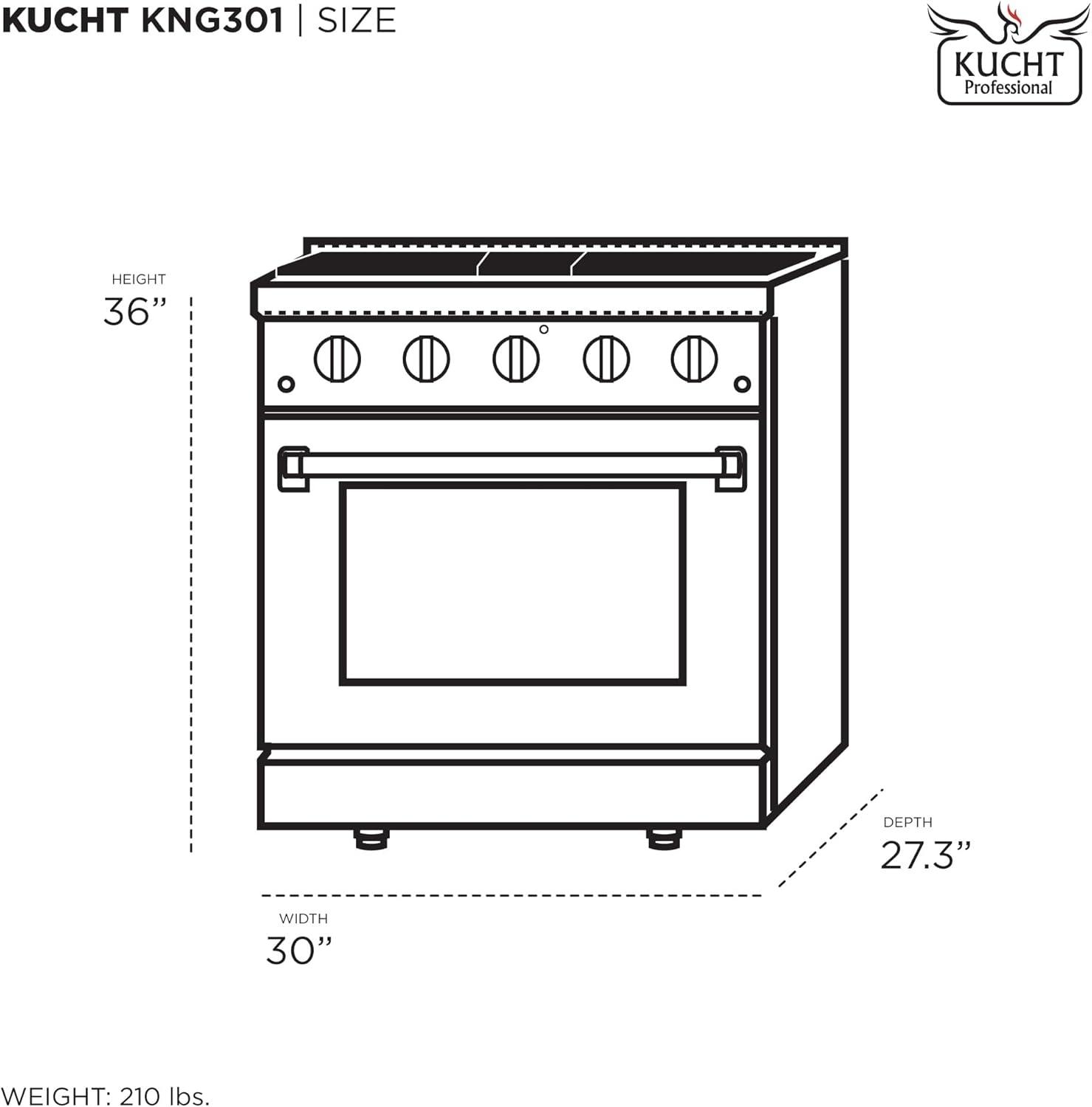 30 in. 4.2 cu. ft. Natural Gas Range with Convection Oven in Cement Gray