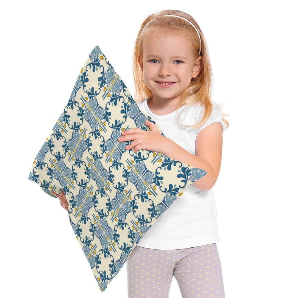 Old Airplanes Throw Pillows Covers Vintage Military Planes Model Cotton Linen Pillow Cover 18"X18" Pillowcase Decorative Pillow Cushion Cases for Sofa Bed Car Couch