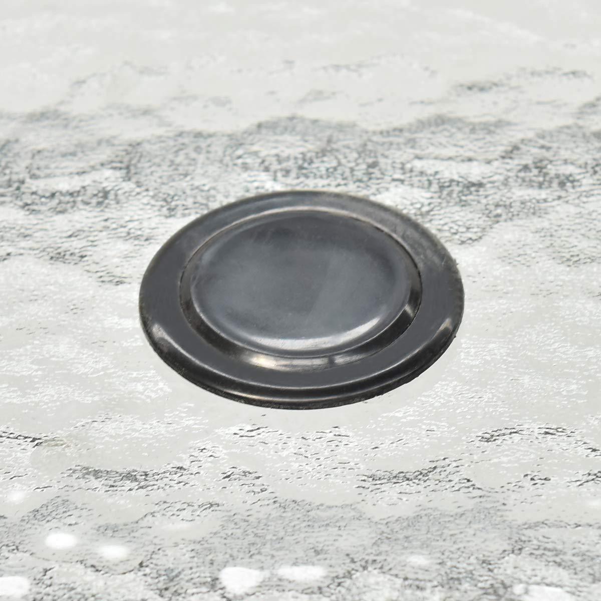 Lark Manor™ Aliyahna 32'' Patio Square Table Tempered Glass Steel Frame Outdoor Pool Yard Garden