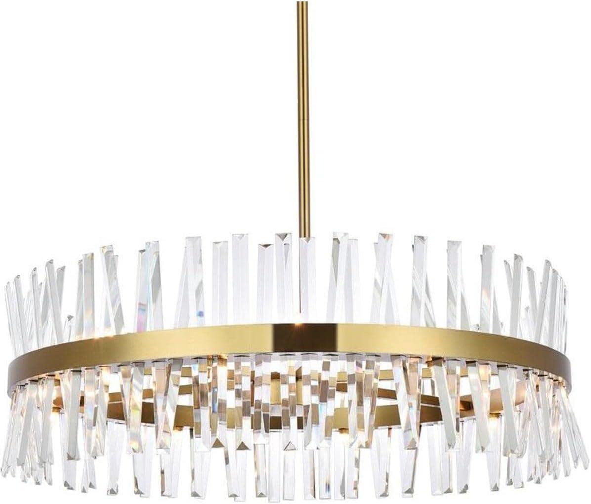 Elegant Lighting Serephina 16 - Light Chandelier in  Satin Gold