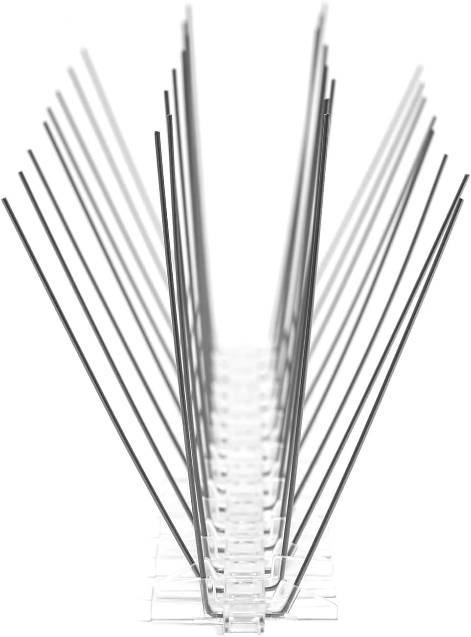 Bird-B-Gone Enviro Spike Stainless Steel Bird Spike, Deterrent Repellent, 10 ft. x 5 in.