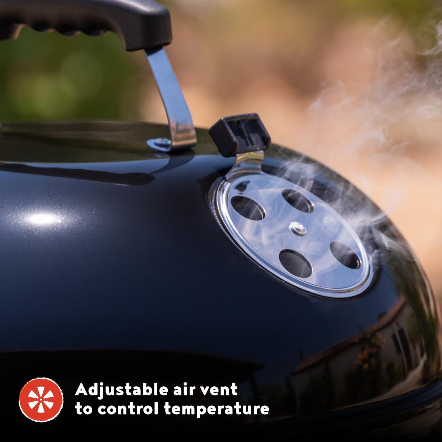 Megamaster Megamaster 4-in-1 Vertical Smoker and Charcoal Kettle Grill