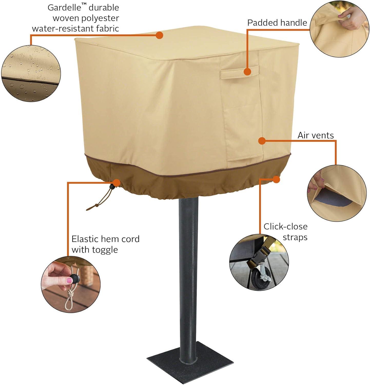 Classic Accessories Veranda Water-Resistant 23 Inch Park Style BBQ Grill Cover, Grill Cover, Grill Cover for Outdoor Grill, BBQ Cover