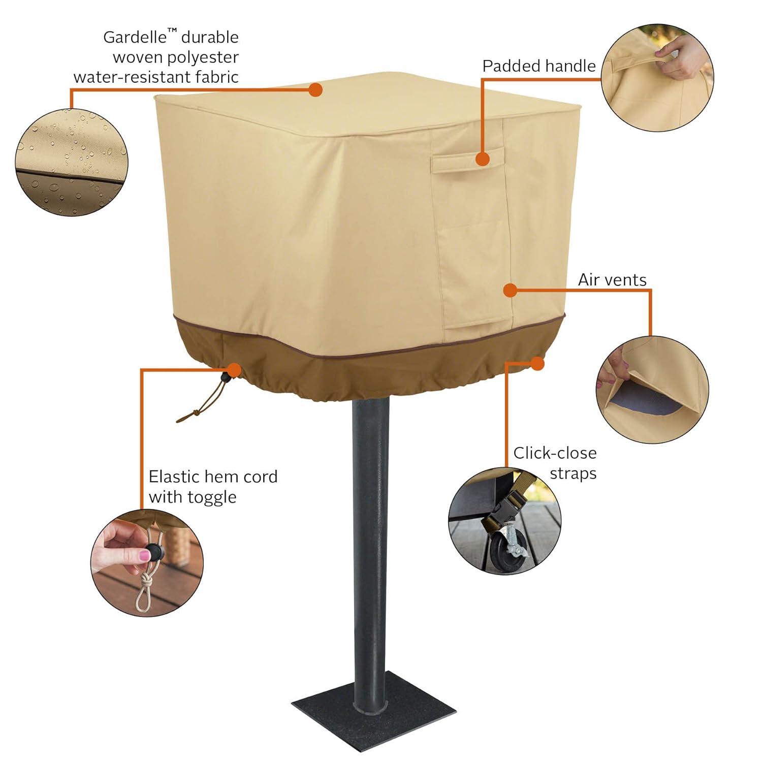 Classic Accessories Veranda Water-Resistant 23 Inch Park Style BBQ Grill Cover, Grill Cover, Grill Cover for Outdoor Grill, BBQ Cover