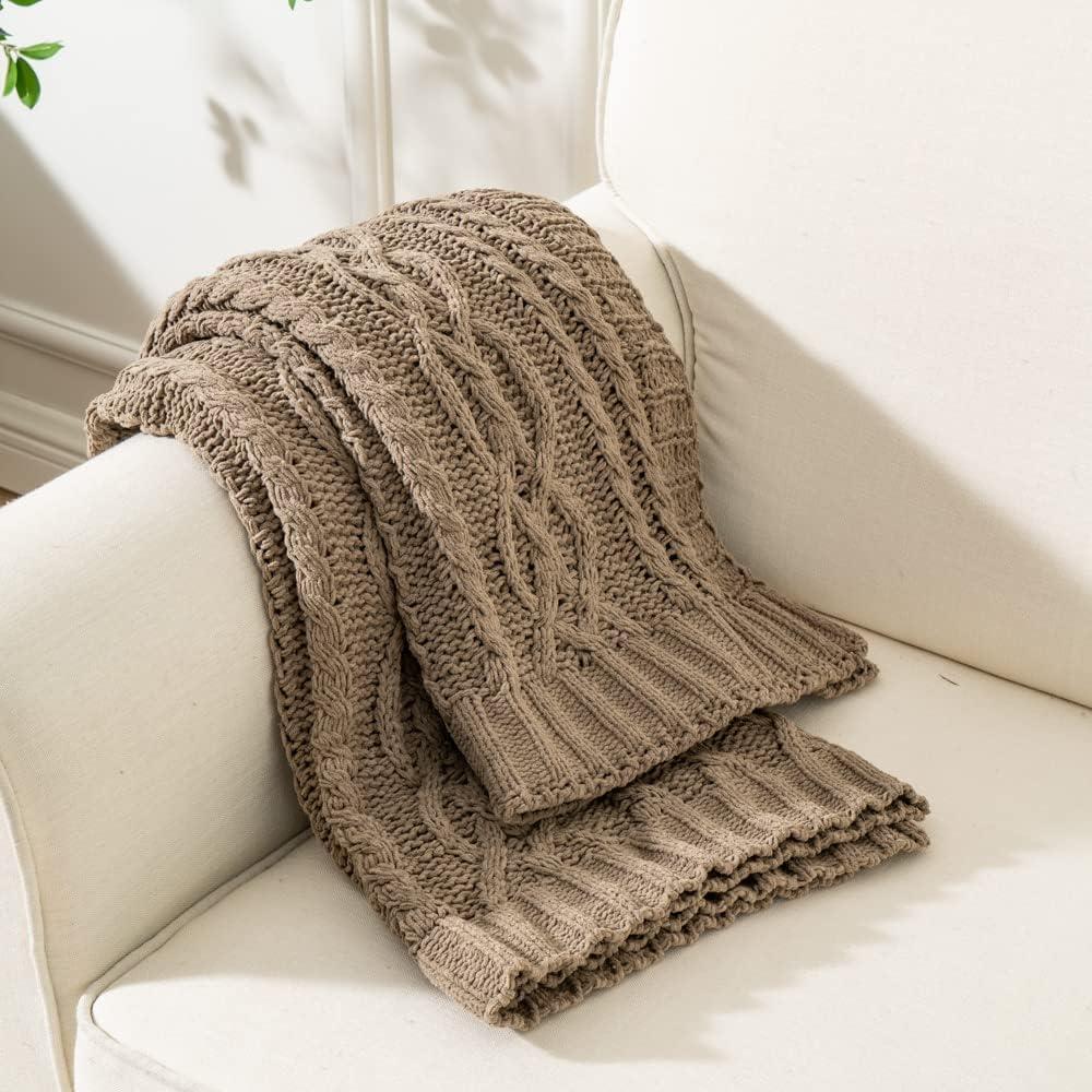 Knitted Throw Blanket