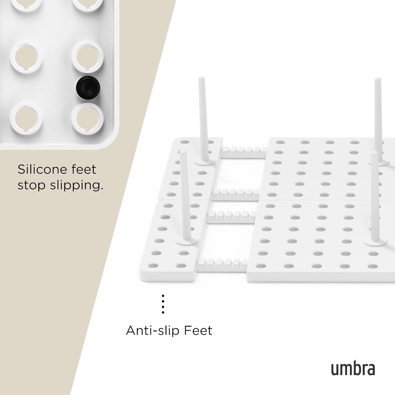 Umbra Peggy White Drawer Organizer