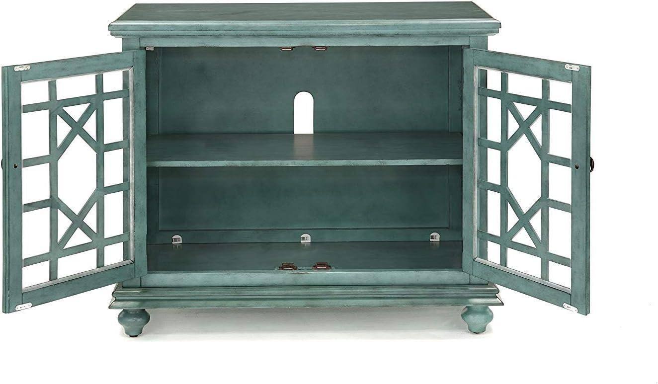 Martin Svensson Home Jules 63" TV Stand Teal Green Finish