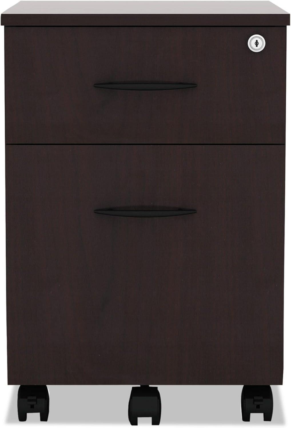 Alera 15.88'' Wide 2 -Drawer Mobile File Cabinet