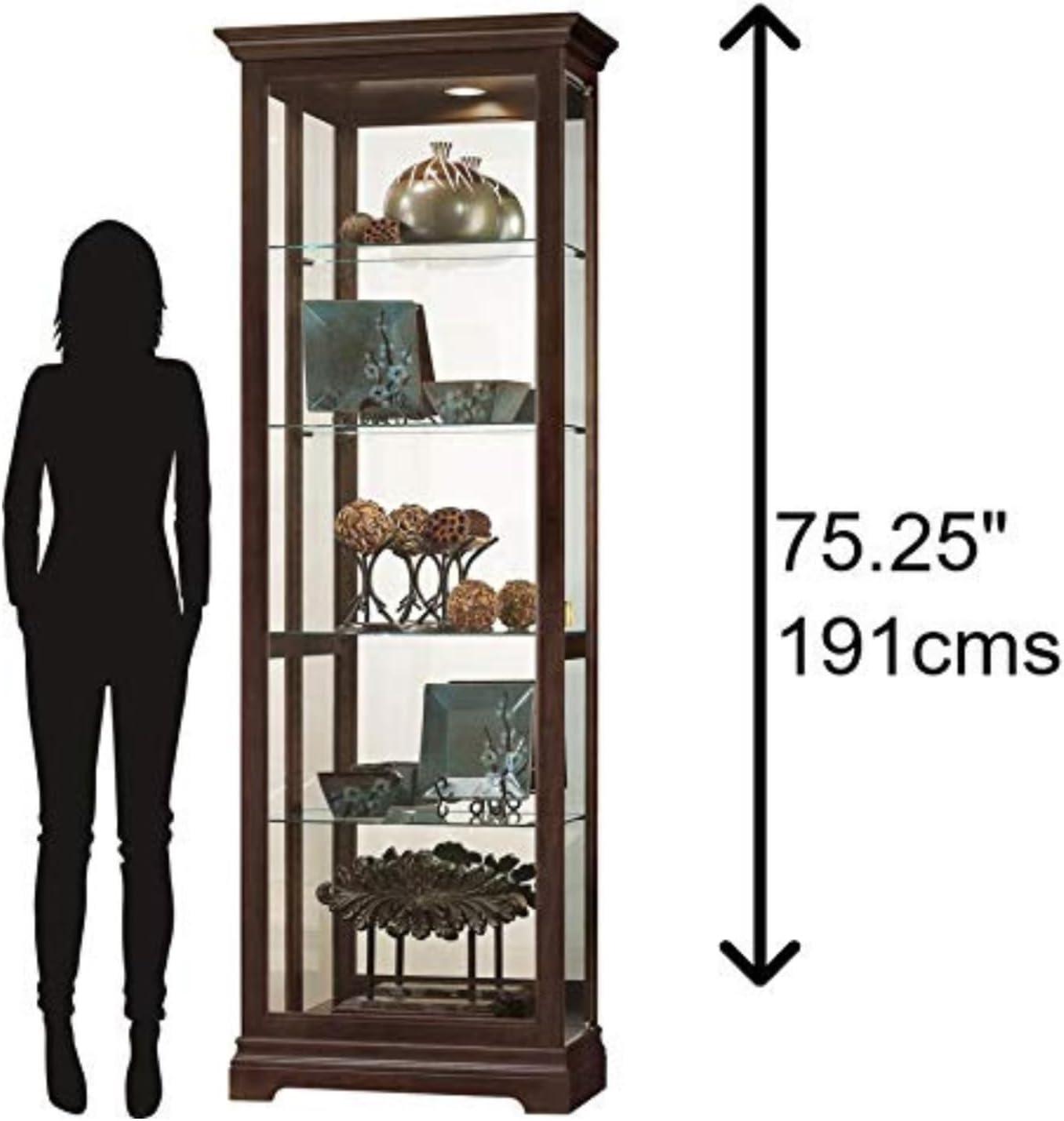Howard Miller Brantley Curio Cabinet 680671 Espresso