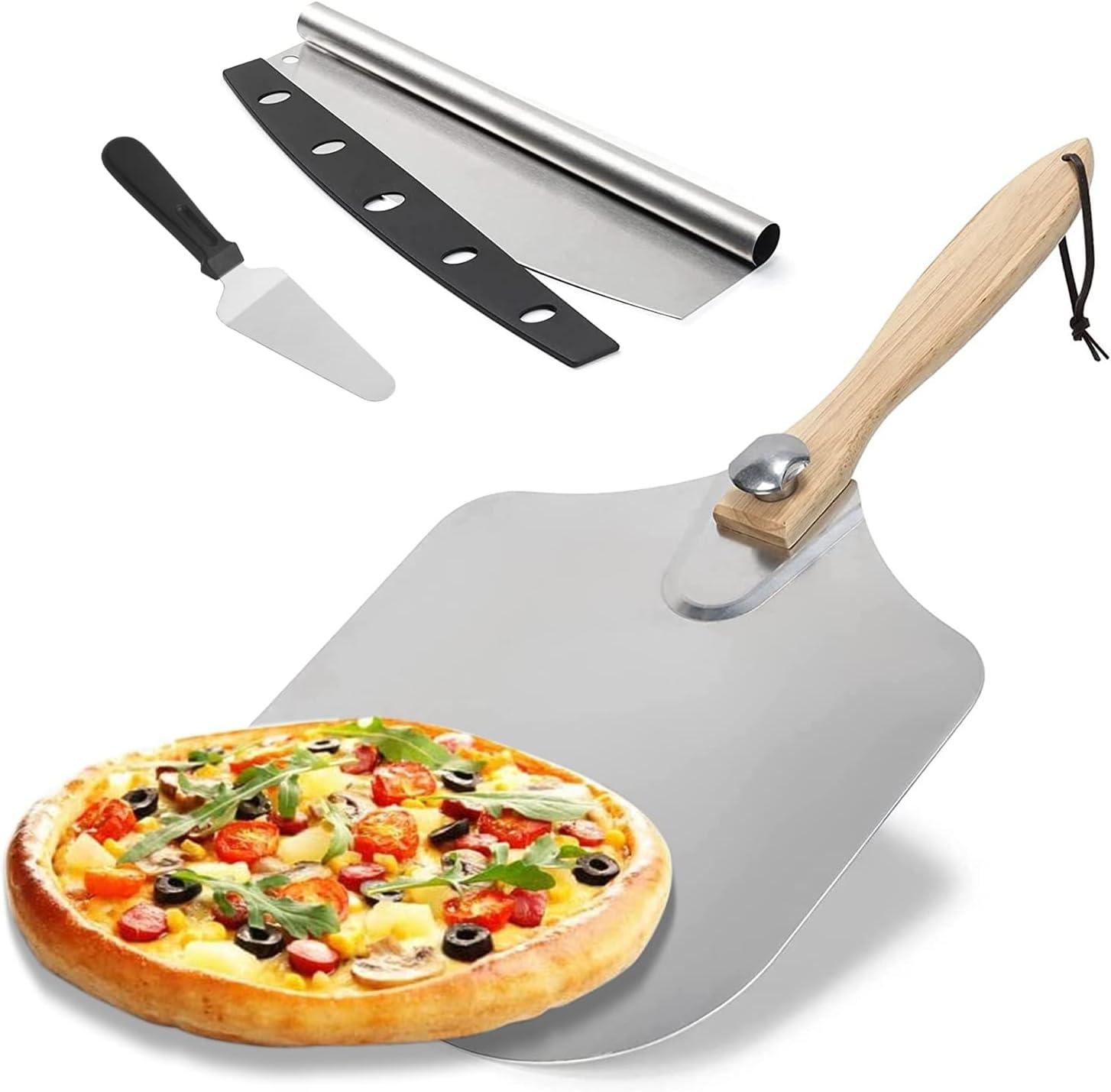 Kitchen Supply Wholesale Aluminum 12'' Pizza Peel