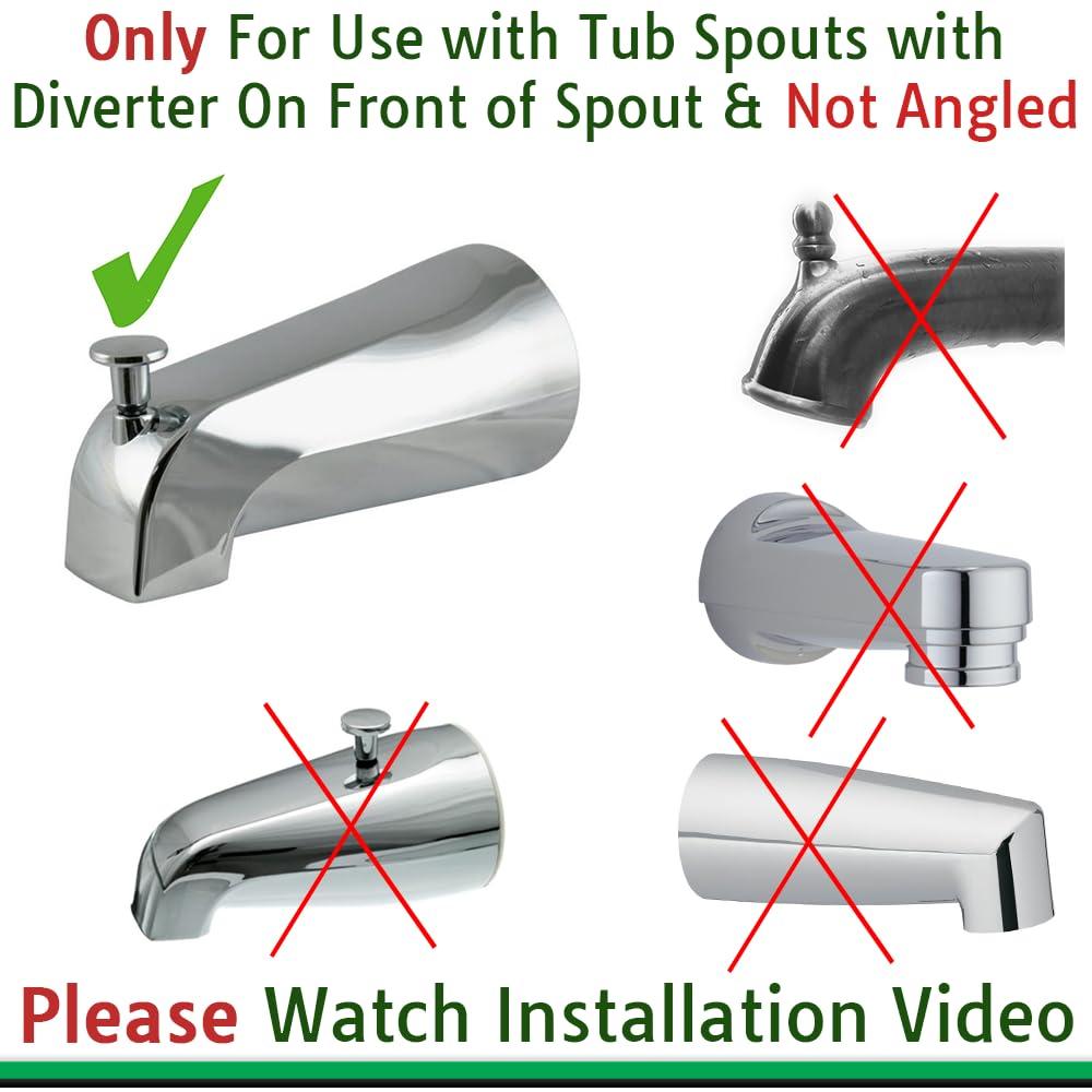 WONDURDOG Wondurdog Bathtub Spout & Garden Hose Attachment Dog Wash Kit