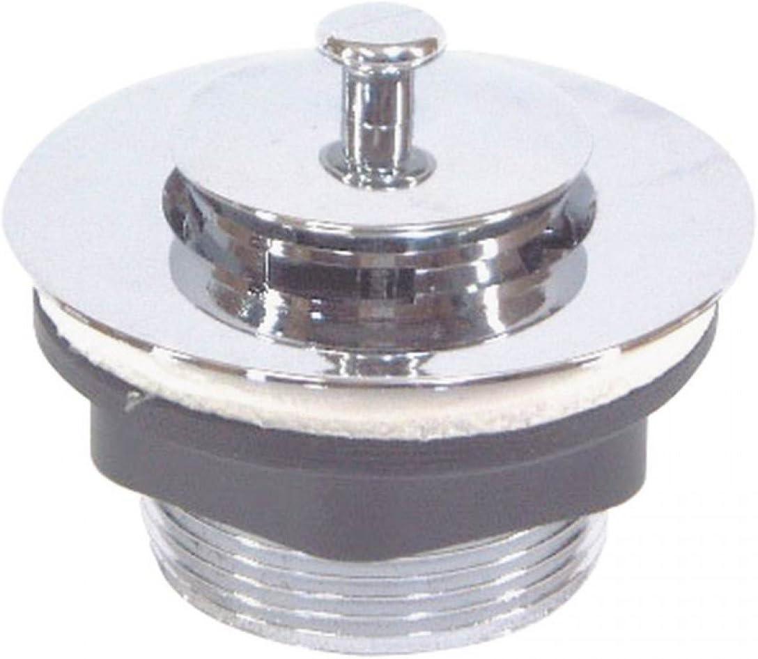 Chrome Finish RV Popstop Strainer Assembly, 1-7/8 in.