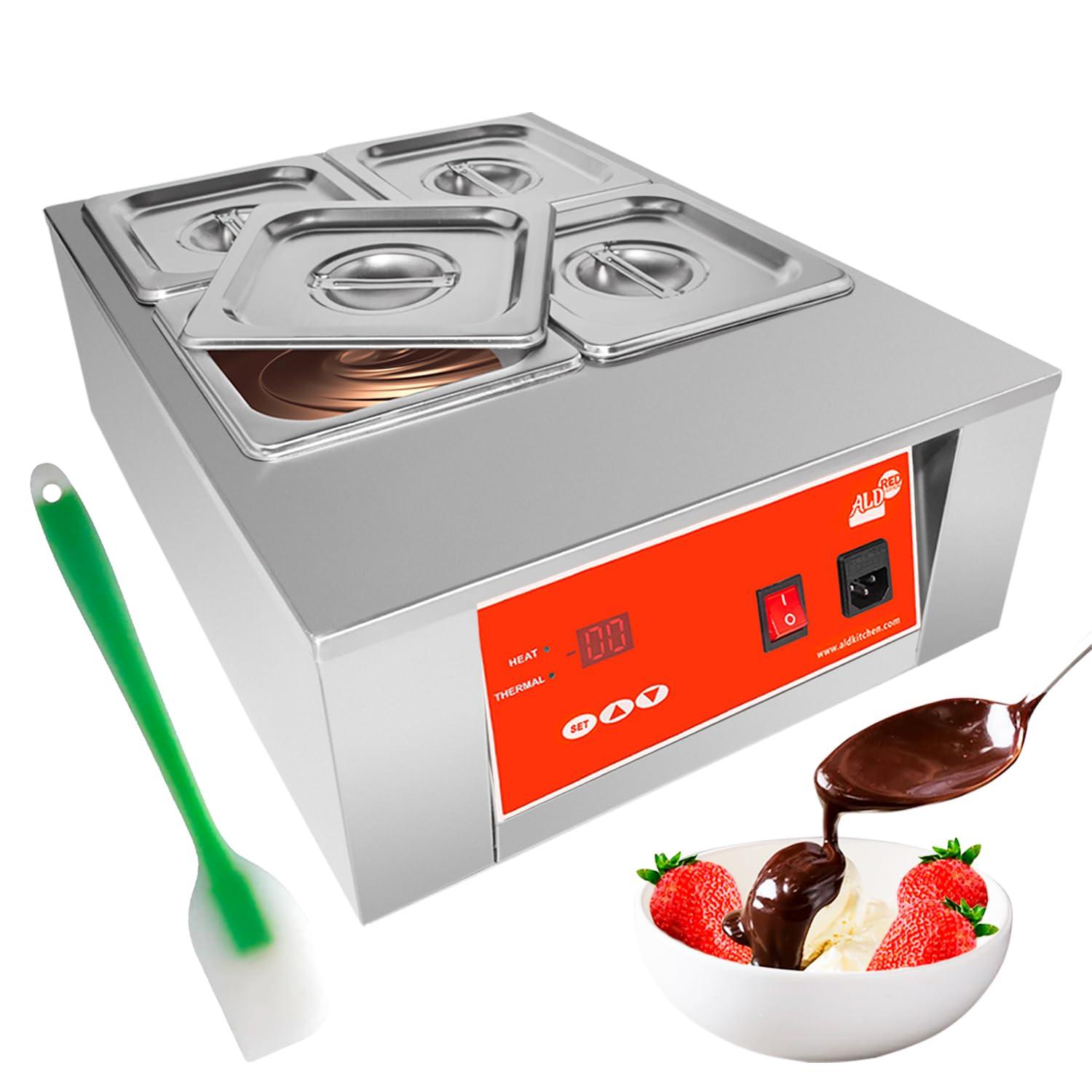 Electric Chocolate Tempering Machine | Commercial Chocolate Melting Pot | Stainless steel | Digital