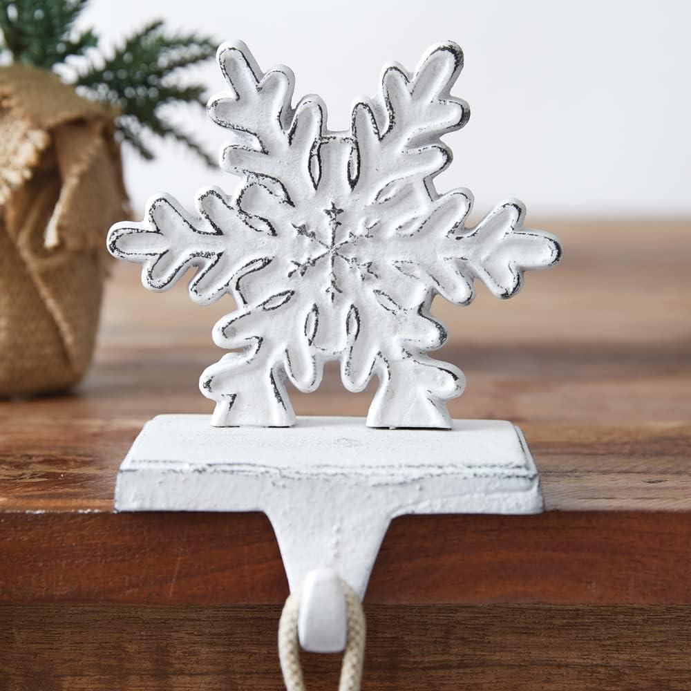 CTW Home 370799 Cast Iron Snowflake Stocking Holder