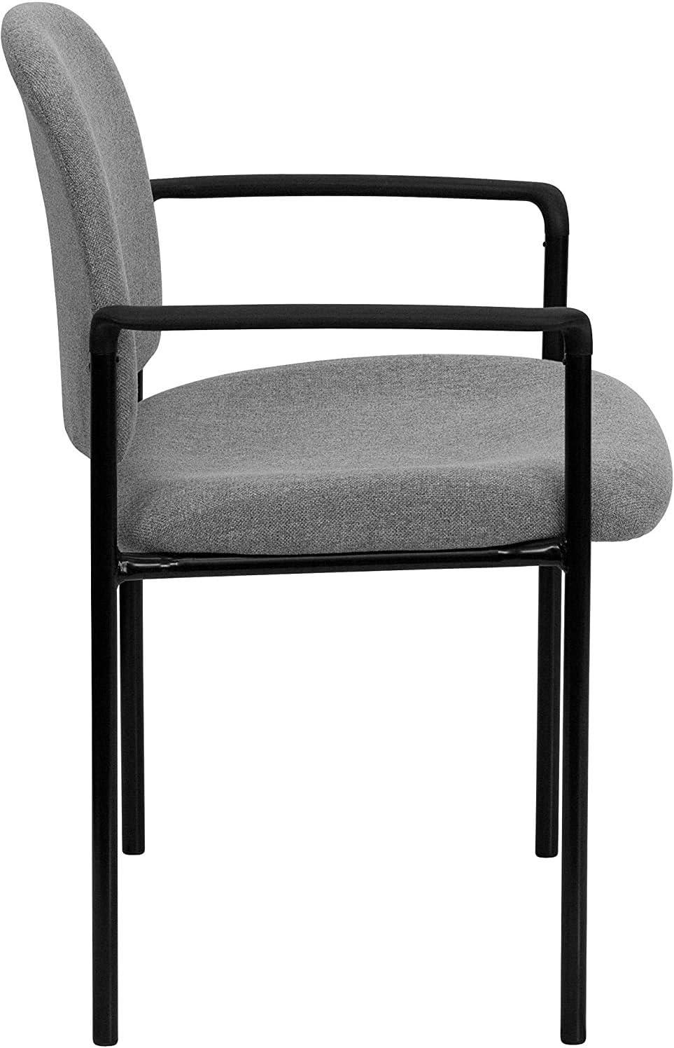 Flash Furniture Prather Tania Comfort Vinyl Upholstered Stackable Side Reception Chair by Flash Furniture