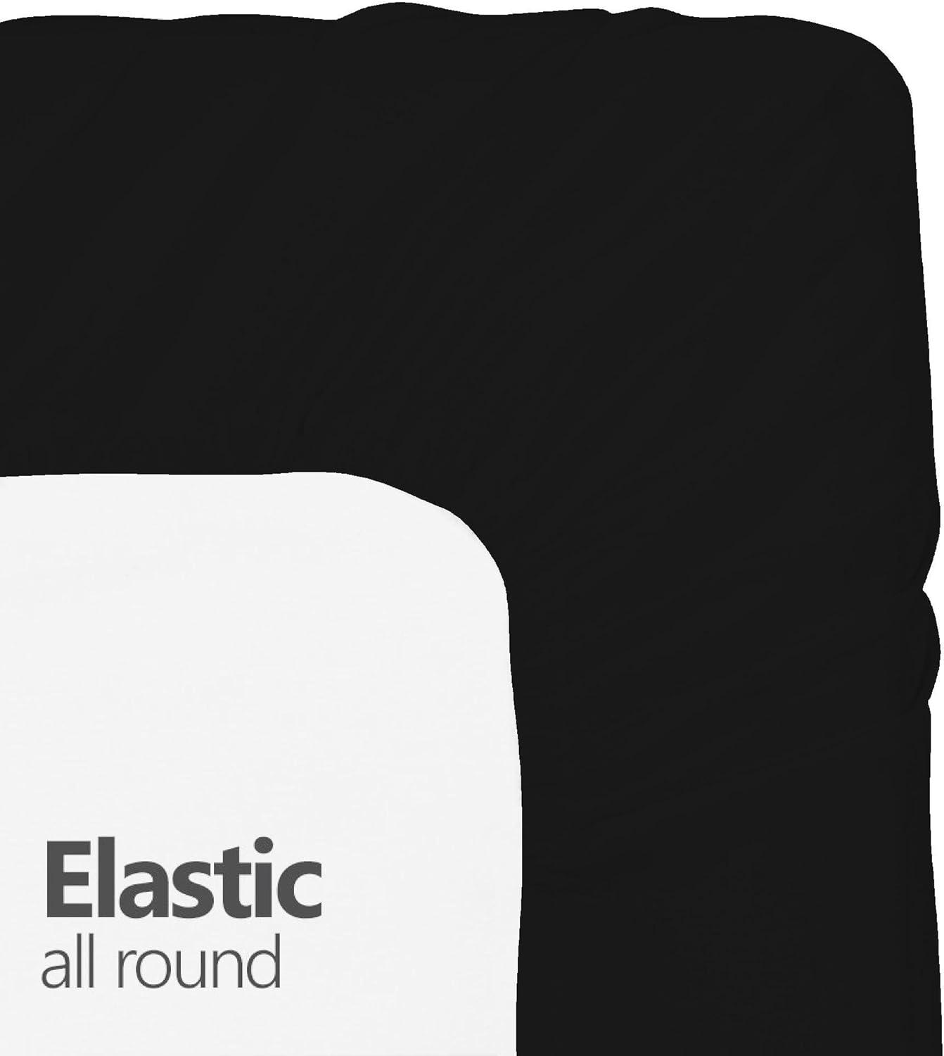 Crescent Bedding Fitted Twin XL Bed Sheet, 200 Thread Count Cotton