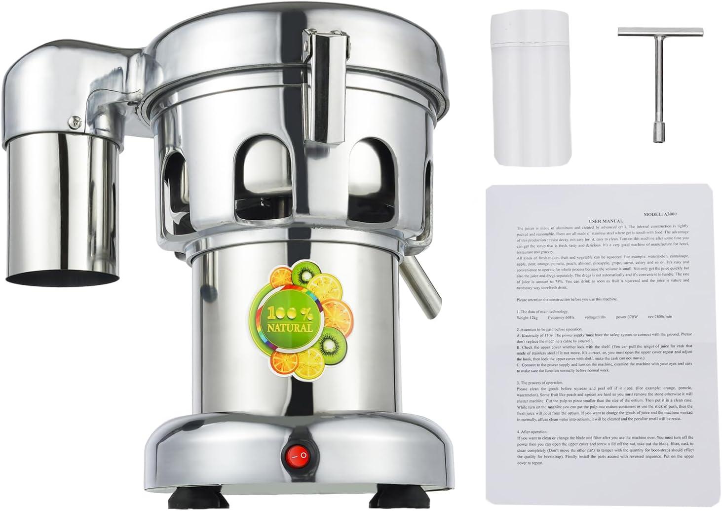 Stainless Steel Commercial Electric Juice Extractor