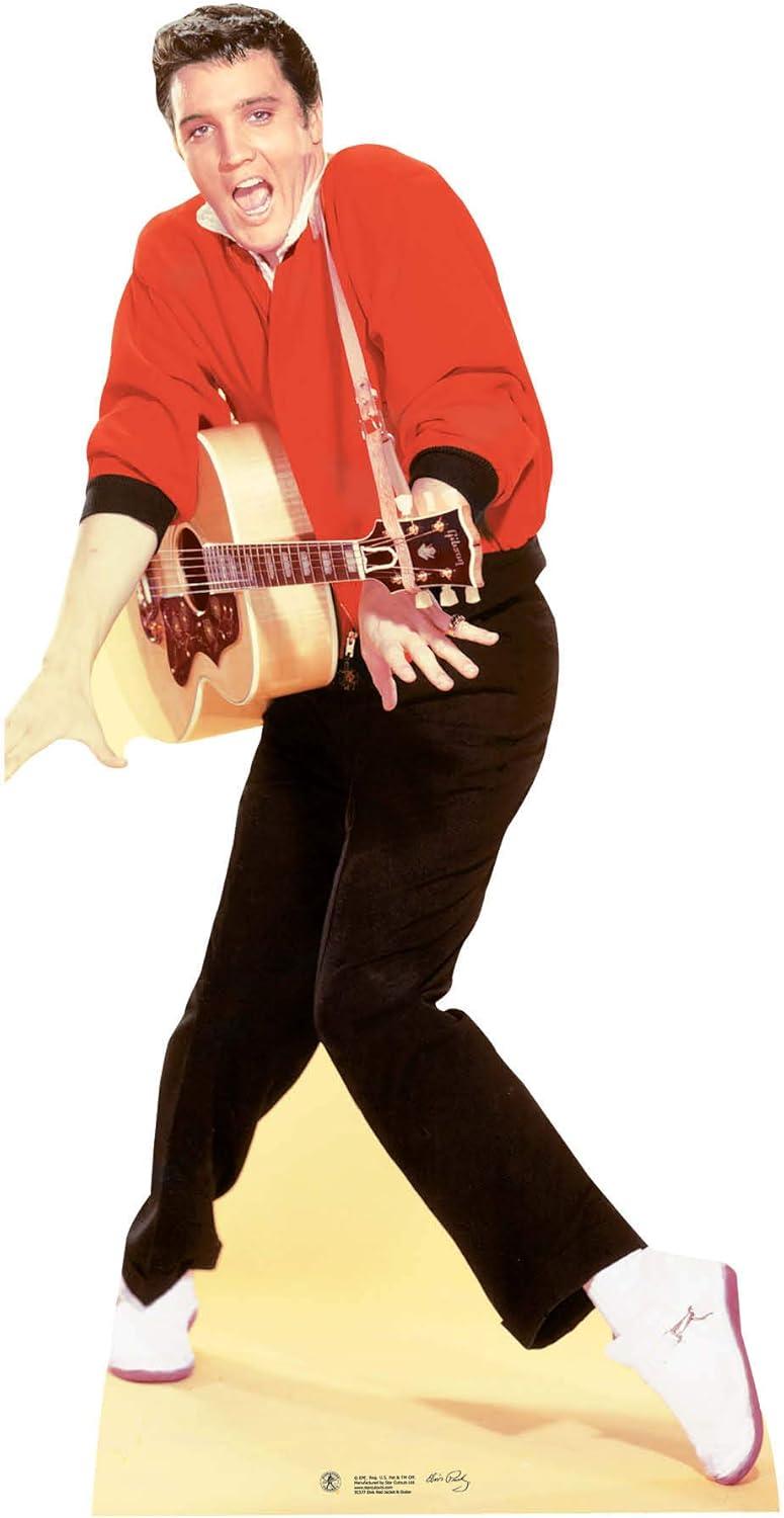 Elvis Presley - Red Jacket - Life-Size Cardboard Stand-Up