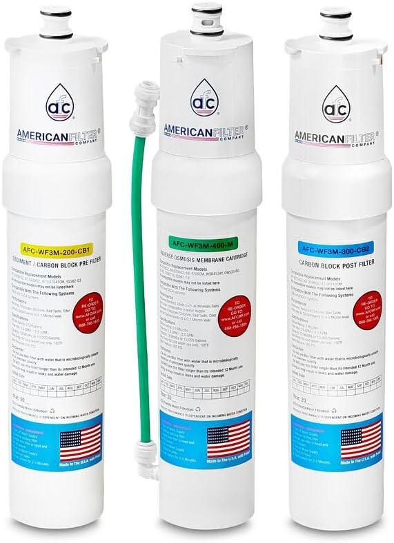 American Filter 3-Pack White Reverse Osmosis Replacement Kit