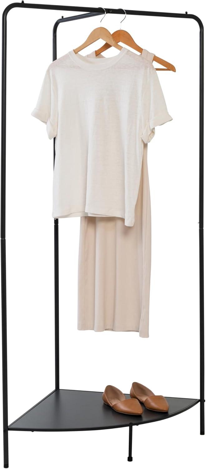 Rebrilliant Mailie 24'' Metal Clothing Rack