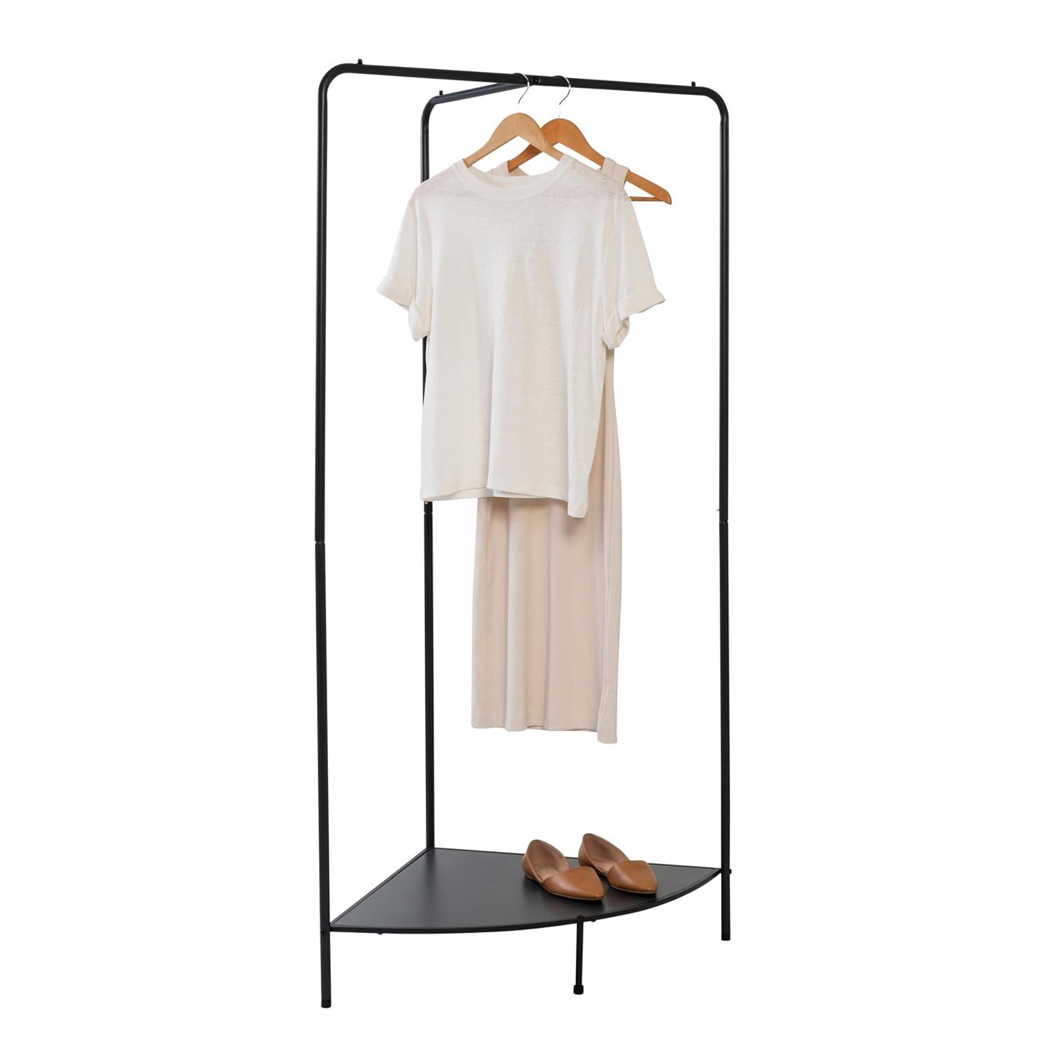 Rebrilliant Mailie 24'' Metal Clothing Rack