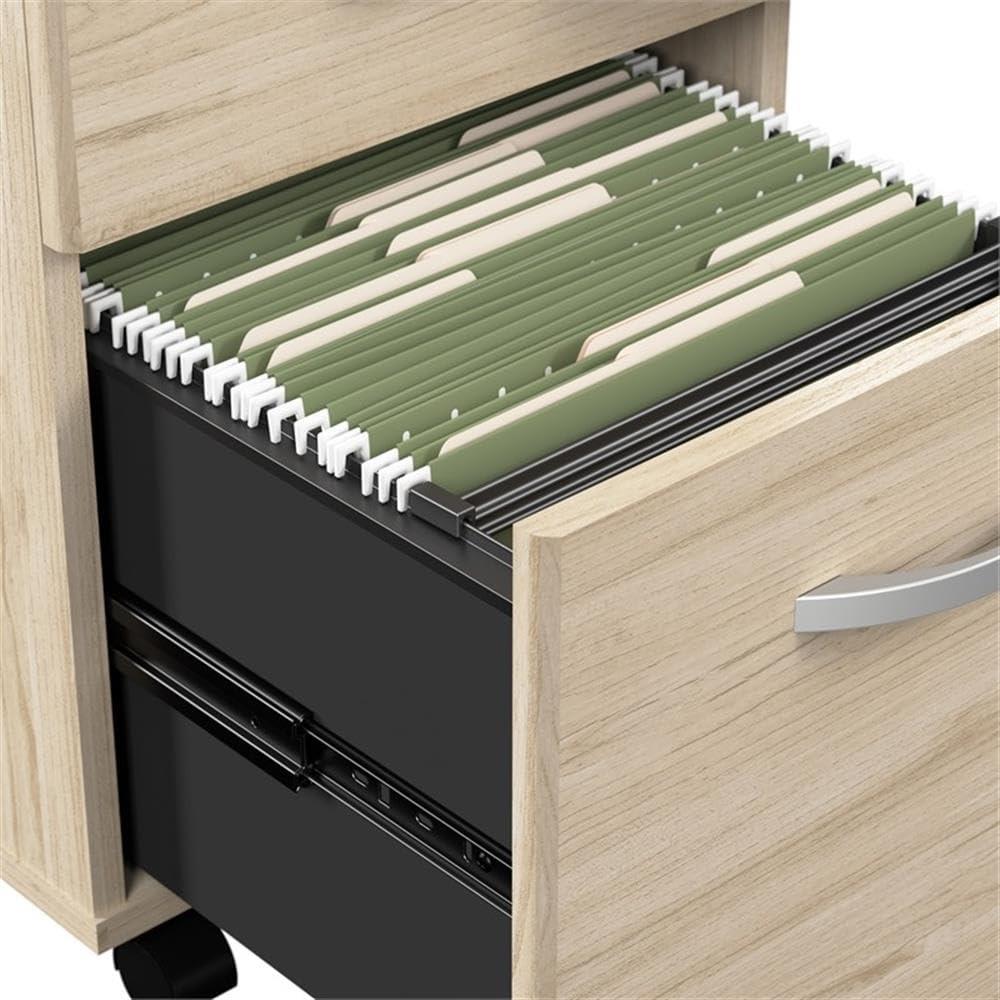 Bush Business Furniture Arrive 16'' Wide 3 -Drawer Mobile File Cabinet