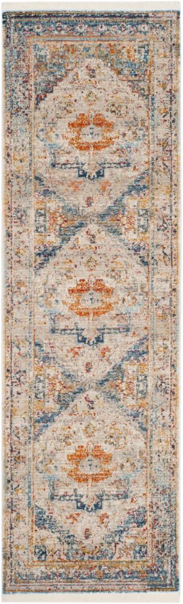 Vintage Persian VTPB438 Power Loomed Area Rug  - Safavieh