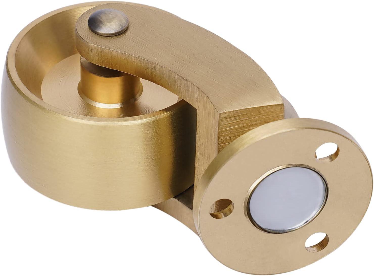 4pcs Brass Casters 360-degree Rotation Load-bearing Capacity 440 pounds