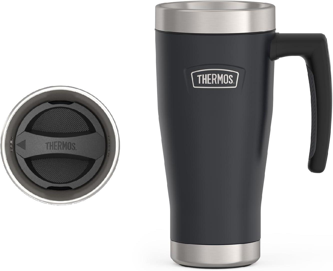 Thermos 16 oz. Icon Stainless Steel Travel Mug - Granite