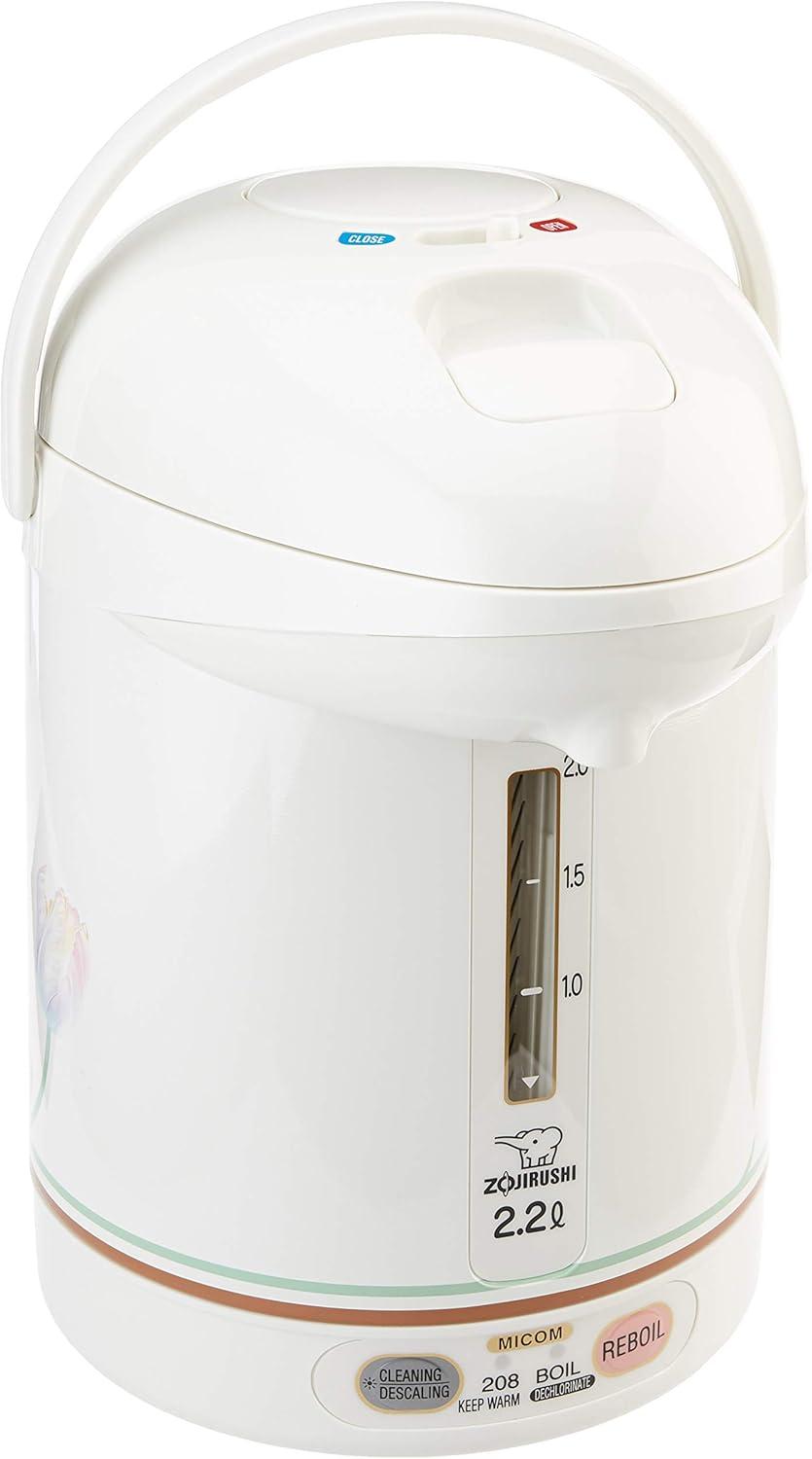 White Floral 2.2L Micom Super Boiler