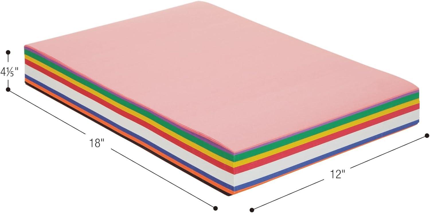Colorations 12\" x 18\" Construction Paper Smart Pack ? 300 Sheets