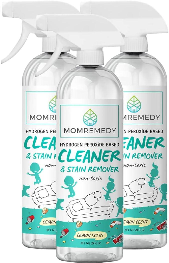 MomRemedy Hydrogen Peroxide Based Household Cleaner & Stain Remover - 24oz each/3-pack