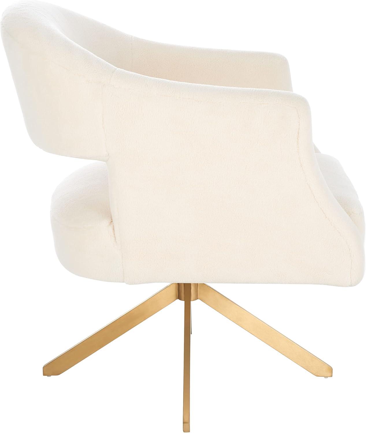 Quartz Swivel Accent Chair  - Safavieh