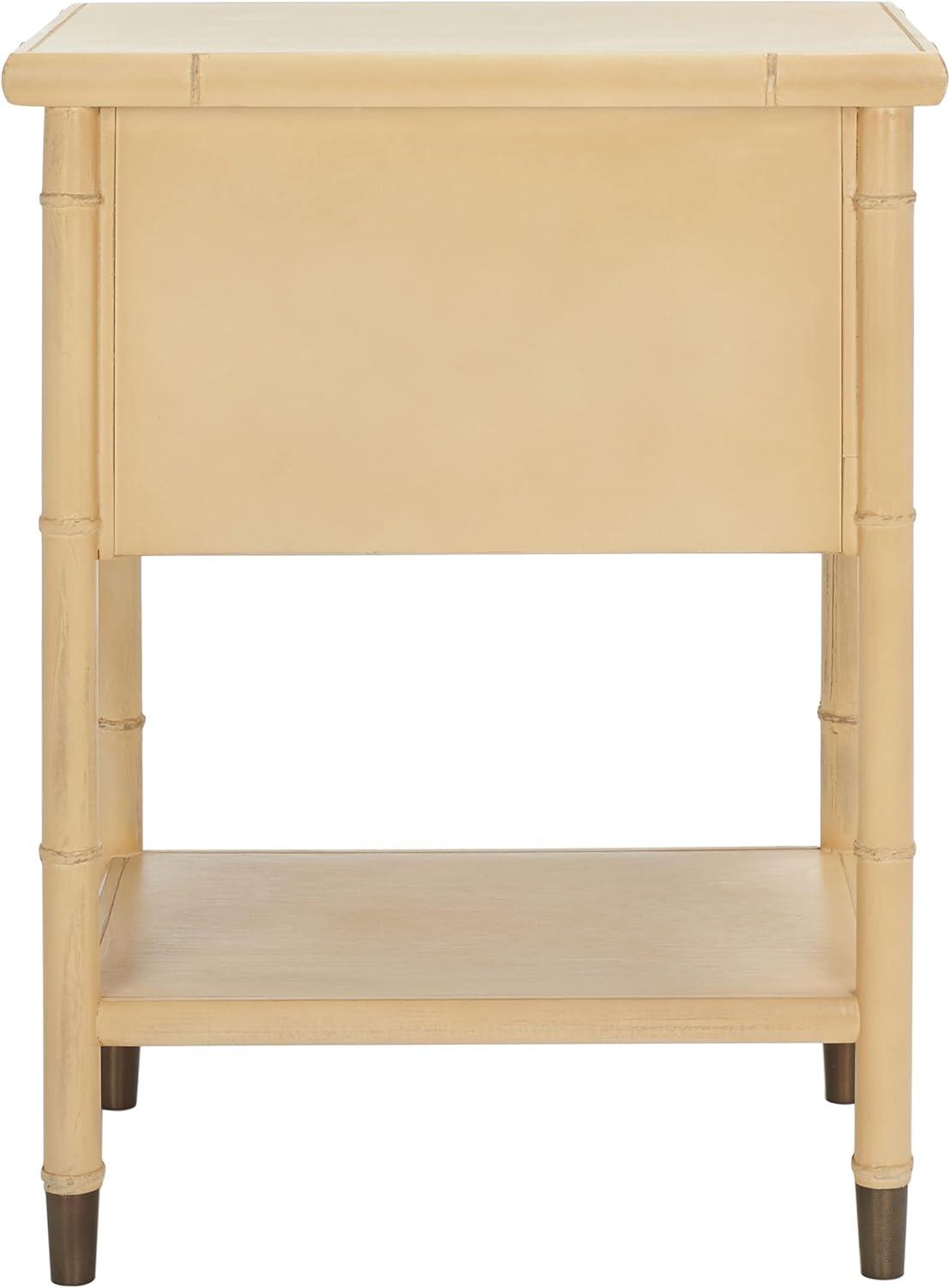 Ahab 2 Drawer 1 Shelf Accent Table - Safavieh