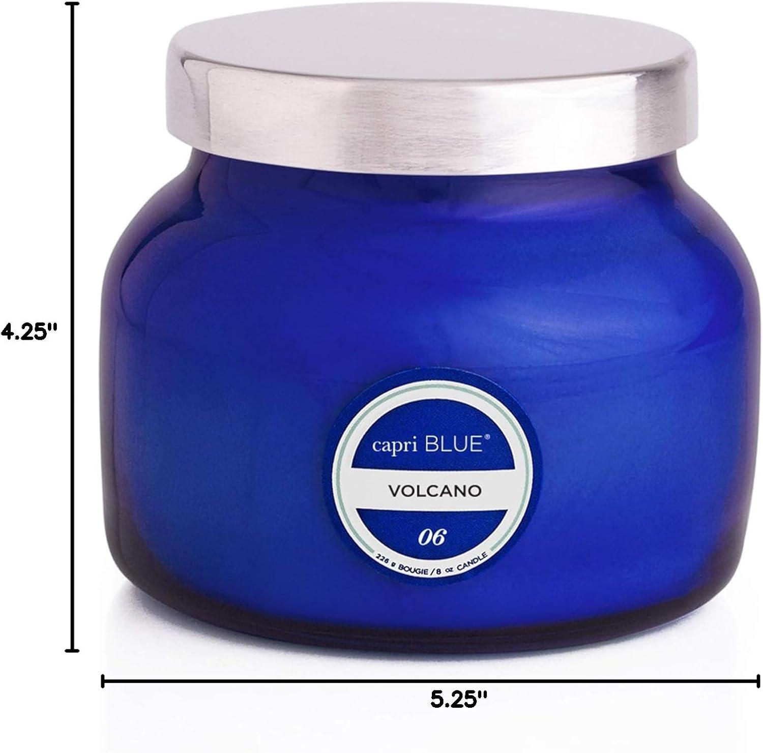 Capri Blue Volcano Scented 8oz Soy Jar Candle